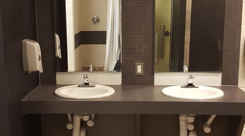 Brant Hills Community Centre Washroom Renovation by Lima Architects Inc