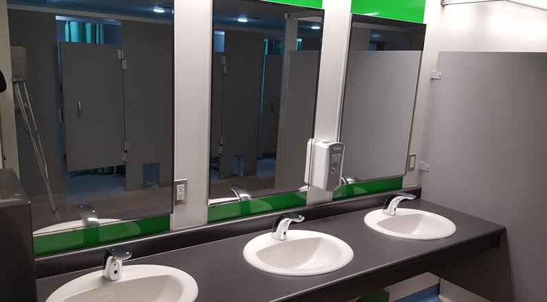 Halton Region Headquarters Washrooms Renovation by Lima Architects Inc